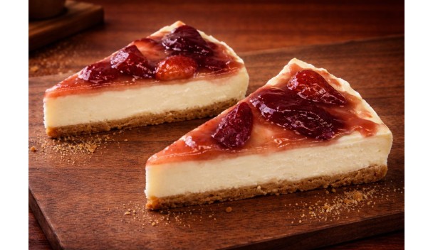 Cheesecake Aardbei