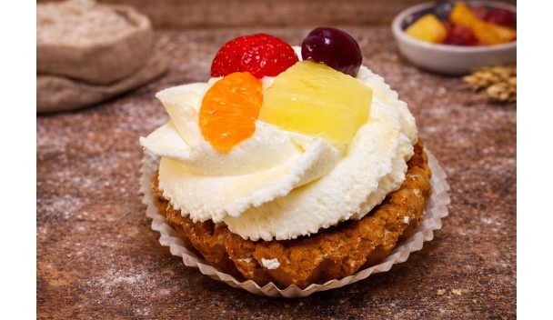 Slagroom spijs gebak